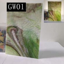 3ks 10x15cm farebný textúrovaný priehľadný sklenený panel, BP20 3ks
