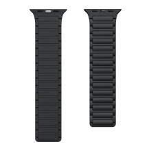 Smart Watch ohut silikonimagneettinen rannekoru IWatch 38mm-49mm, musta