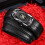 Men's Belt with Automatic Buckle, Crocodile Pattern, Black 1