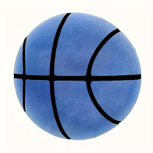Ultraleiser gestreifter Basketball der 4. Generation – strapazierfähiges TPU-Material, perfekt für Outdoor-Sportarten.,【Blau】