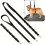 Cinto para tosa de cães com suporte de mesa., Preto 2