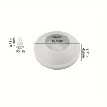 Stampo in silicone per decorazioni a forma di ciotola rotonda irregolare. Stampo in silicone per decorazioni a