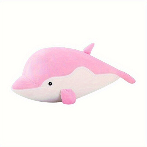 Dolphin pehmolelu lasten tyynylle., Pinkki