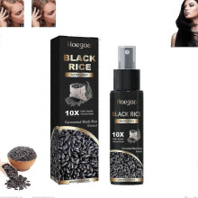 Vegan Hair Growth Serum for Women and Men, Rice Water Spray for Hair Growth, Black Rice Water Serum Spray, Hair Regrowth for Thicker Longer Fuller Hai