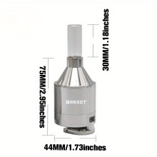 Macinacaffè manuale in metallo per macinare spezie ed erbe aromatiche, 44 mm