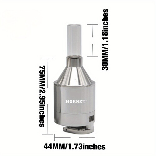 Moedor manual de metal para moer especiarias e ervas, 44 mm