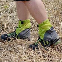 1 Paar leichte Gamaschen für Wanderstiefel und -schuhe, Grün