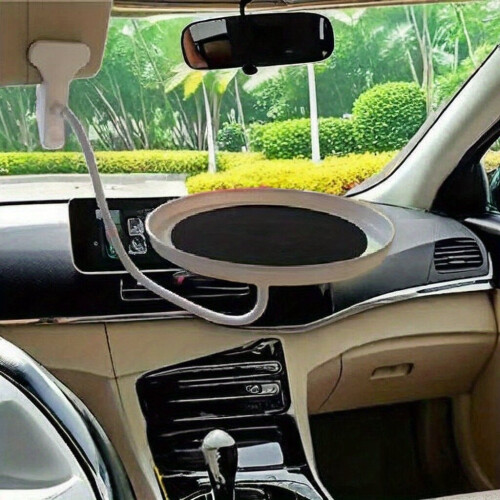 Mesa de almoço portátil para carro com porta-copos