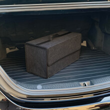 Bolsa de feltro grossa para guardar porta-malas de carro