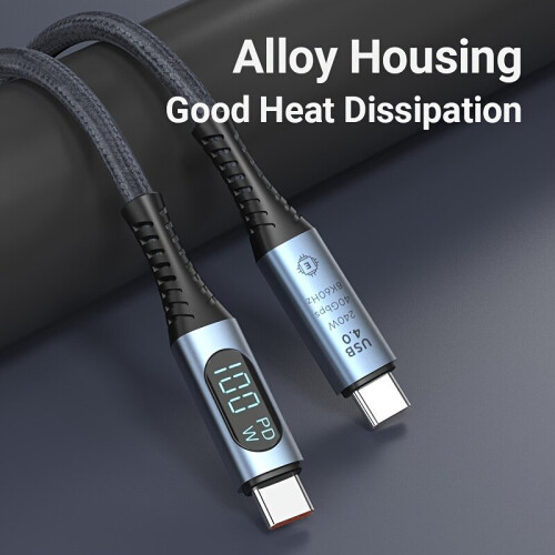 USB4.0-Kabel: 240 W Laden, 40 Gbit/s, 8K-Video