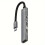 4-in-1 Type-C Erweiterungsdock mit USB-Adapter, grau 1