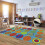 Multicolor Patterned Seating Carpet 24 Seater., 55.1 * 78.74 inch / 140 * 200 cm 1