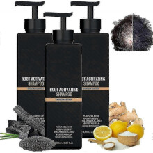 Root Activator Shampoo, Mane Root Activator Shampoo, Shampoo Root Activator Promotes Hair Growth for Men Hair Thickening Shampoo