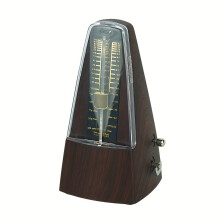 Nalu Mechanisches Metronom für Musikinstrumente in 3 Farben., Holzmaserung