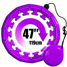 Zibtrek 2-in-1 verstellbarer einziehbarer Ring für Erwachsene, Lila