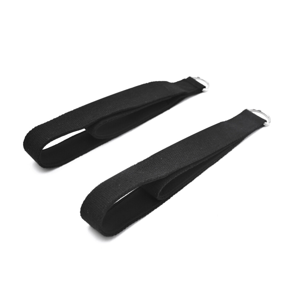 Lot de 2 ceintures de Pilates rembourrées à double boucle