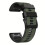 Pulseira de silicone para relógio inteligente, 22 mm e 26 mm, verde exército 1 1