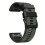 Pulseira de silicone para relógio inteligente, 22 mm e 26 mm, verde exército 1 2