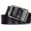Cinto masculino em couro legítimo com fivela grande., Balck C7 2