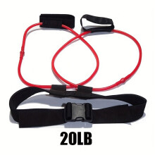 Hochwertige Latexbänder für Yoga und Training, Rot/9,07KG