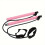 Ganzkörper-Pilatesstangen-Set – elastisches Seil für den Brustexpander, Pink 2