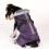Hunde-Winterjacke mit Outdoor-Reflektor, Dunkelviolett 2