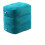 1 pouf gonflable en PVC : confort en déplacement. Couleur bleue 2