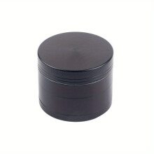 Grinder per tabacco in alluminio a quattro strati da 4 cm, vuoto