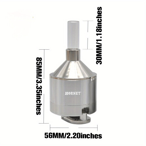 Moedor manual de metal para moer especiarias e ervas, 56 mm