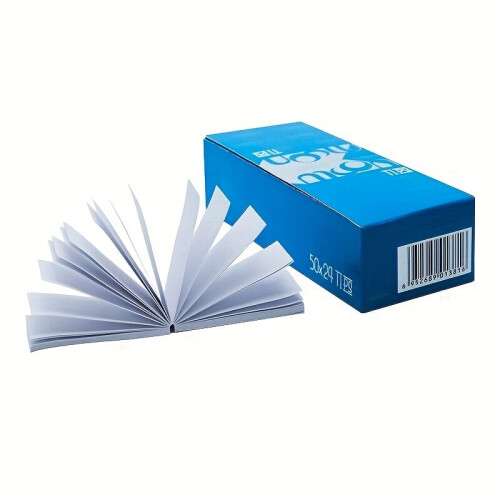 24 libretti di carta da filtro, 1200 pezzi.