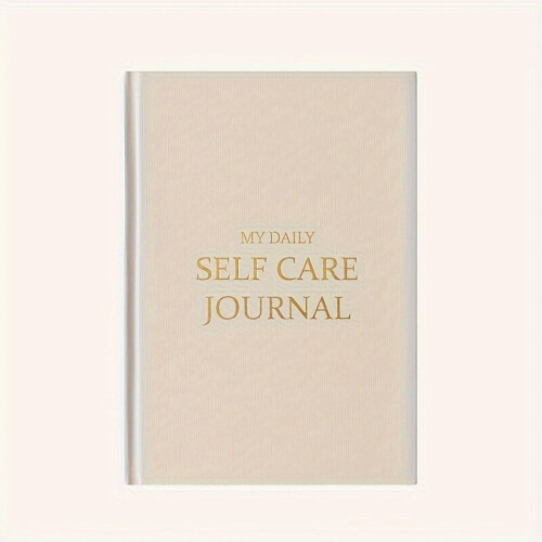 Journal de gratitude : pensées positives quotidiennes (7 mots), couleur sable