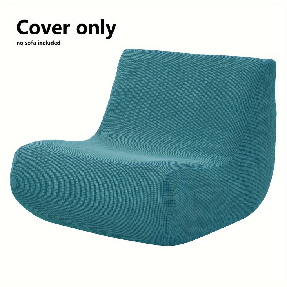Housse de canapé simple élastique avec fond élastique., 11 #bleu turquoise