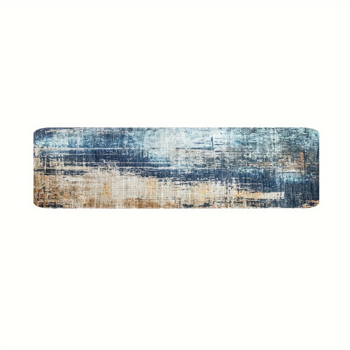 1 pc. Gradient Blue Carpet, Rectangular, Easy to Wash, 40cm*120cm