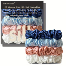 Elegante zijden haarbanden voor vrouwen, 4 stuks, 11#