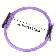 Yoga Pilates Stretching Circle für Body Shaping, Lila
