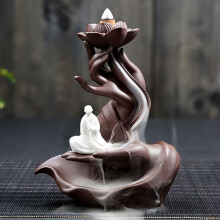 1pc Purple Sand Ceramic Incense Burner for Home Xiaosheng Purple Clay Small Bergamot Hand