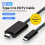 USB-C-auf-HD-4K@60Hz-Kabel, 182 cm, Schwarz 2