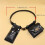 Black Adjustable Leather Women's Casual Belt Bag., L 2