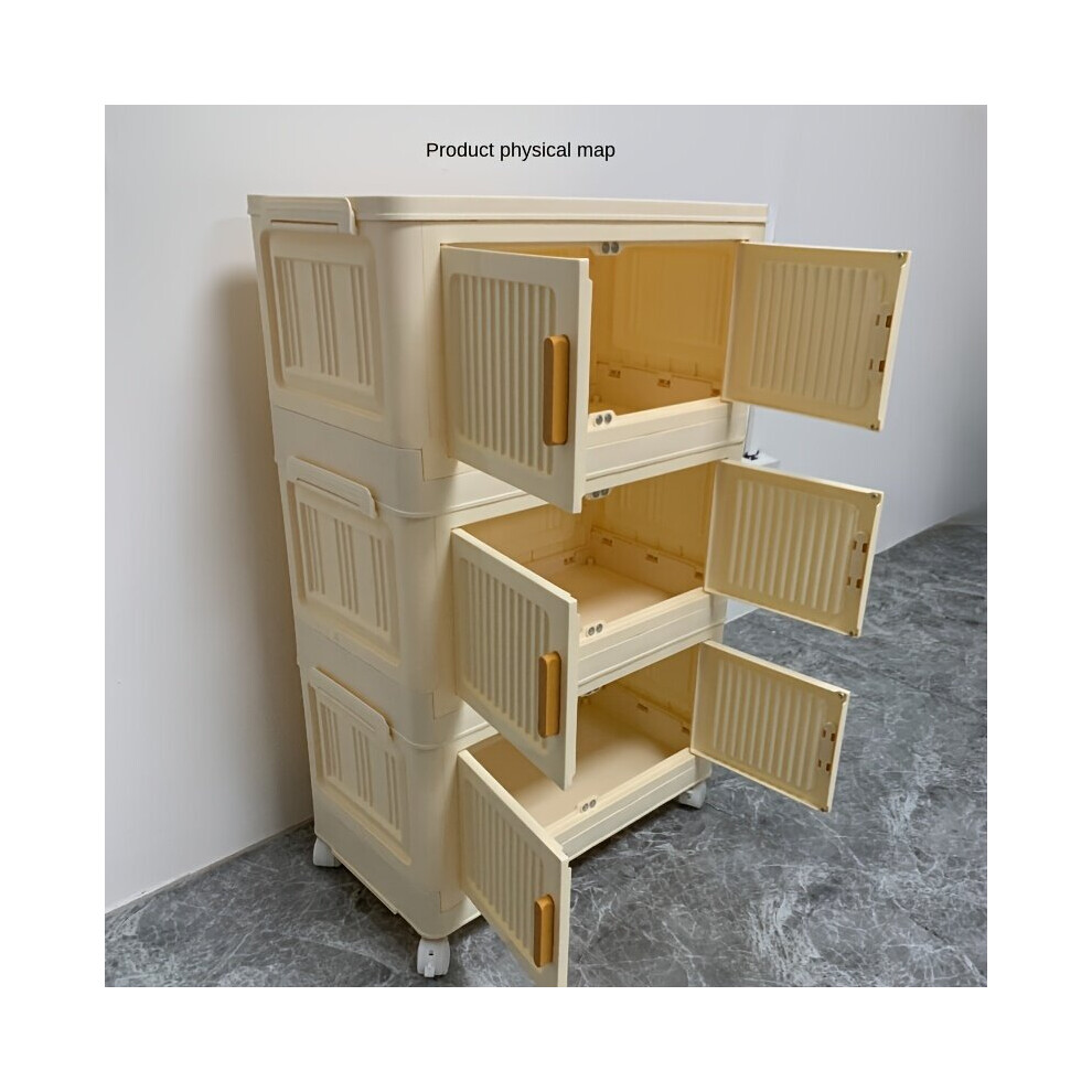 Casier en plastique universel étanche pour vêtements, jouets, collations.