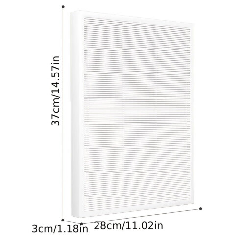 1 pc LGM efficient H13 HEPA filter compatible with 3M air purifiers.