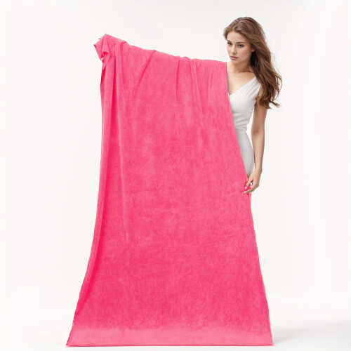 Serviette, 80x180 cm, 1 pièce rose