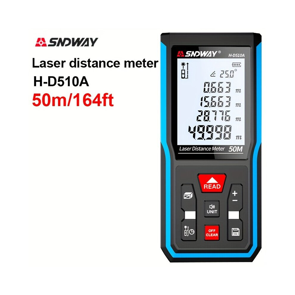 Télémètre laser portable haute précision Sndway, 50 m/164 pi
