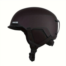 Casco da sci per ragazzi e adulti, custodia protettiva, nero