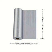 PE polyethyleen afdichtingstape, aluminiumfolie 9,98 x 497,84 cm
