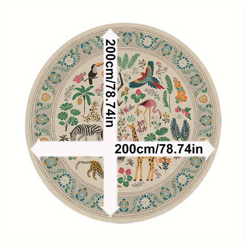 Tapis créatif, antidérapant et décoratif pour café, 200 cm