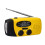 Notfall-Handkurbelradio, 2000 mAh, gelb 2