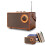 Portable Retro Speaker Bluetooth Radio 1