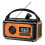 Notfall-Wetterradio, 12000 mAh 2