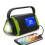 Rádio de emergência, 4000 mAh, verde 1