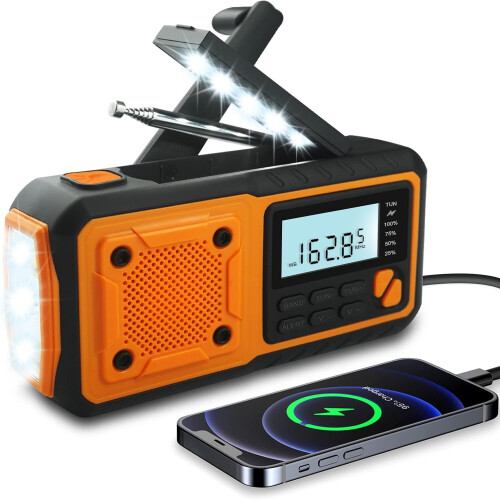 Rádio de emergência, 4000 mAh
